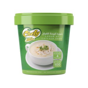 Cream of Chicken Soup شوربة دجاج بالكريمة